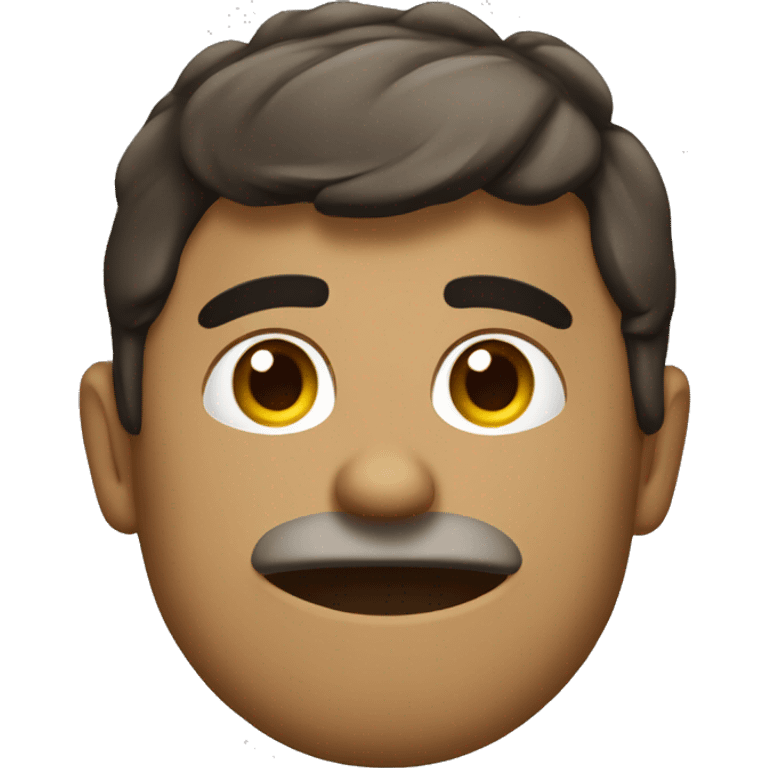 Chico enfadado palabras  emoji