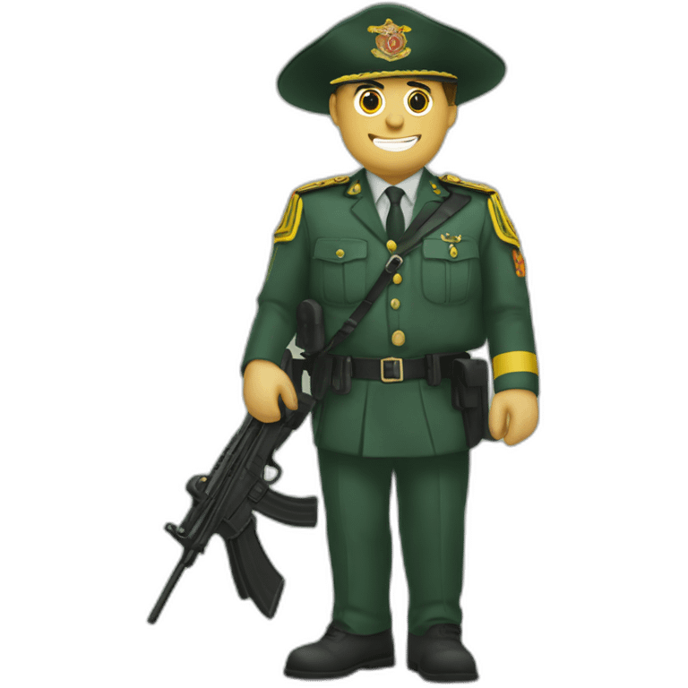 guardia civil con tricornio emoji