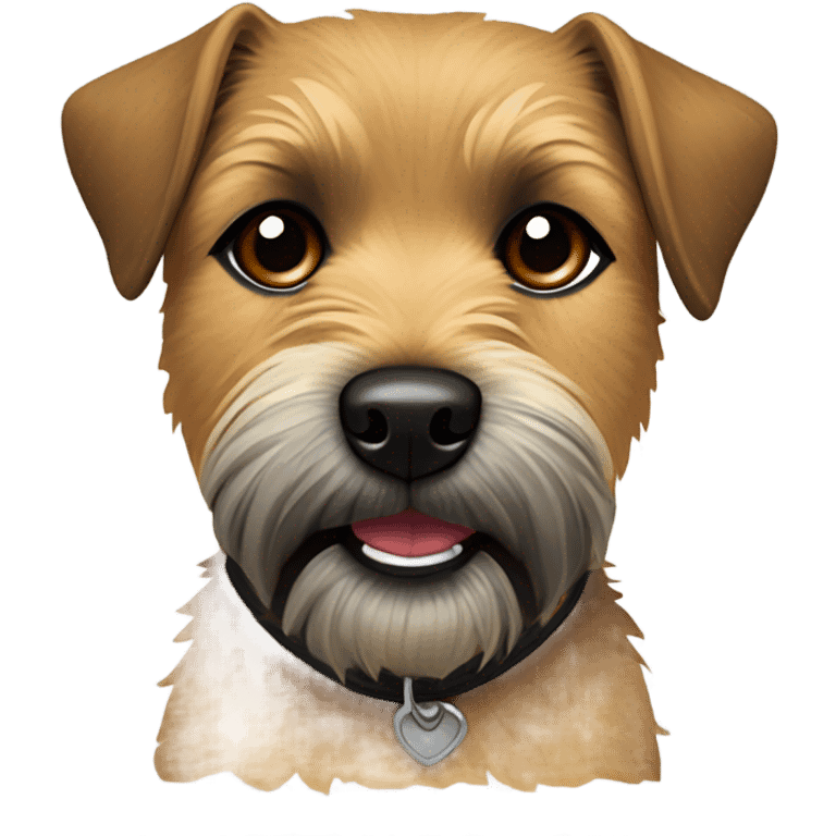 Border terrier  emoji