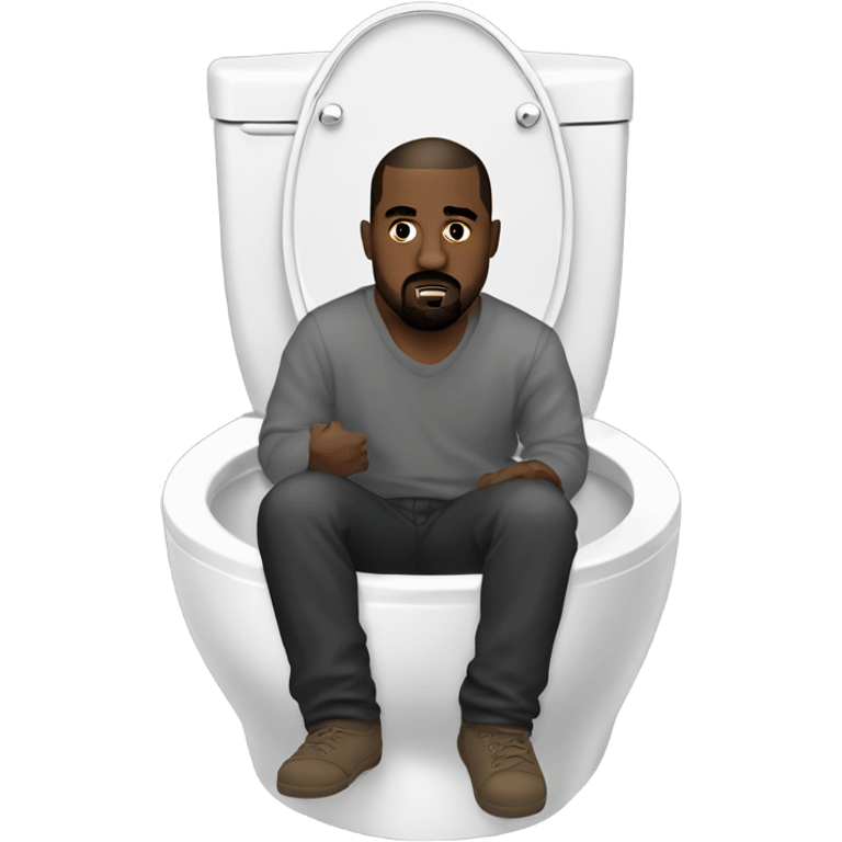 kanye west skibidi toilet emoji