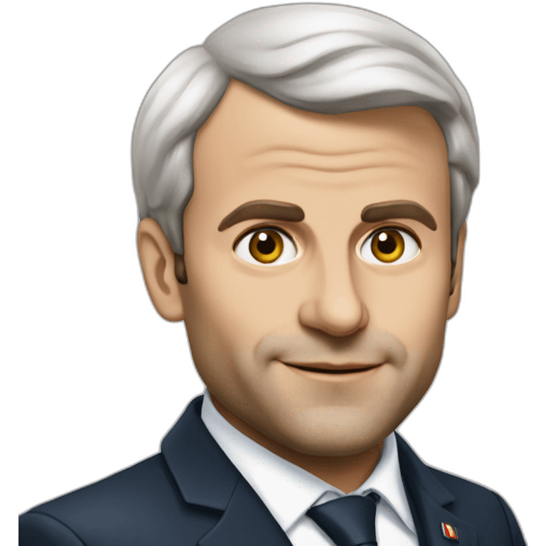 Emanuel macron en sl emoji