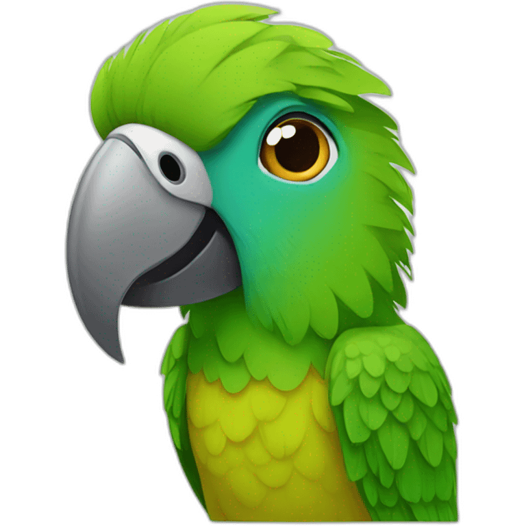 brazilian-shaggy-parrot emoji