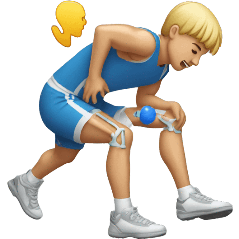 ACL injury emoji