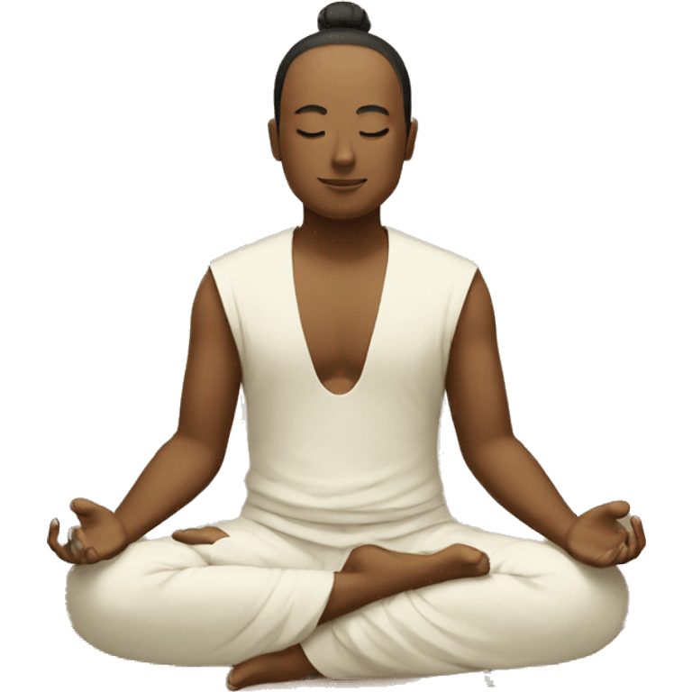 Meditation emoji