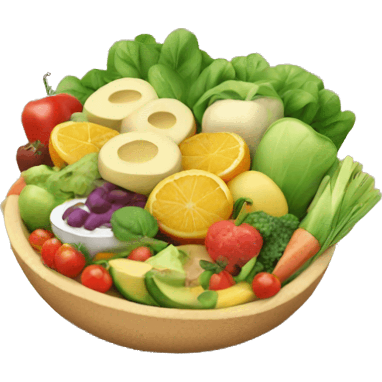 Healthy food emoji