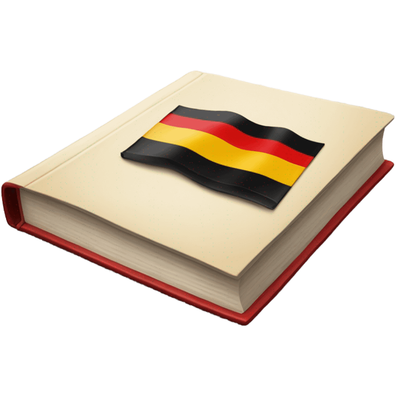 book German flag cove emoji