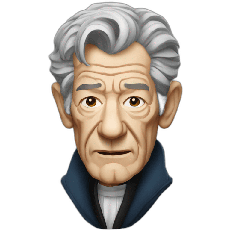 ian mckellen serious emoji