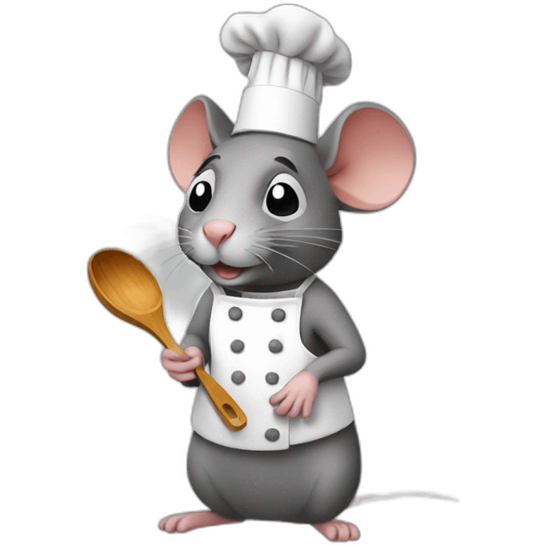 Cooking rat emoji