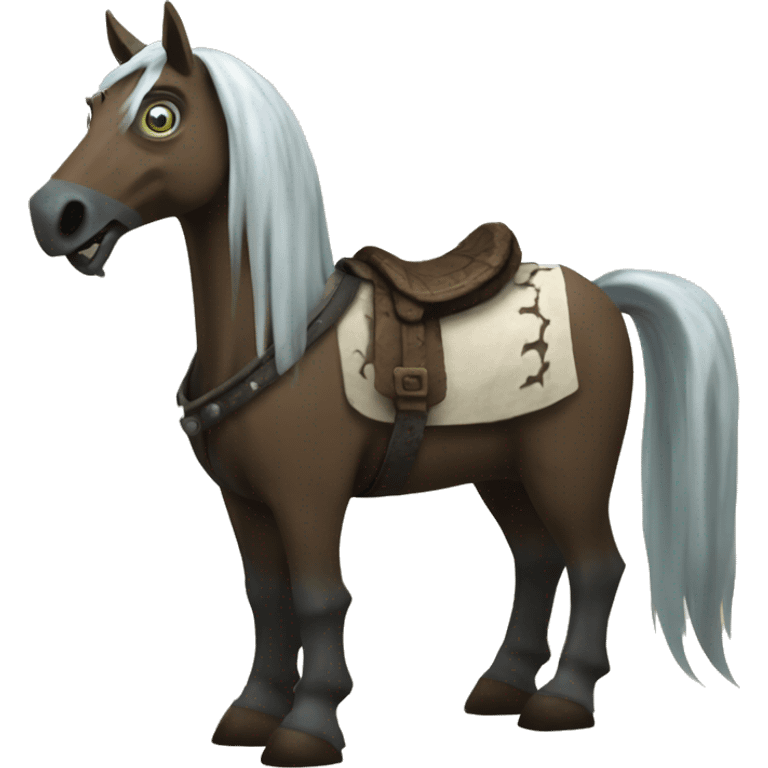 Horse from Alice madness returns game emoji