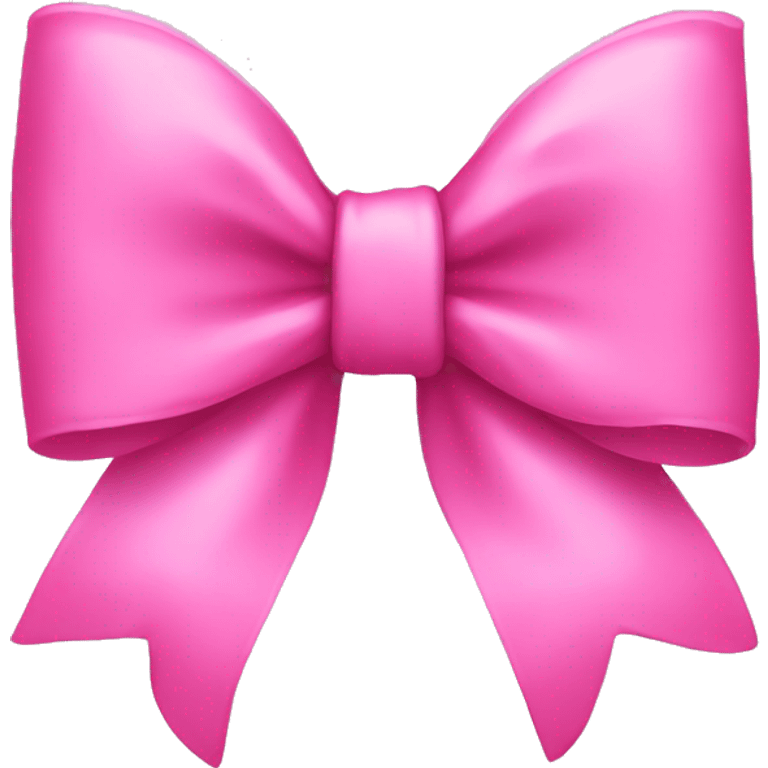 Pink bow  emoji