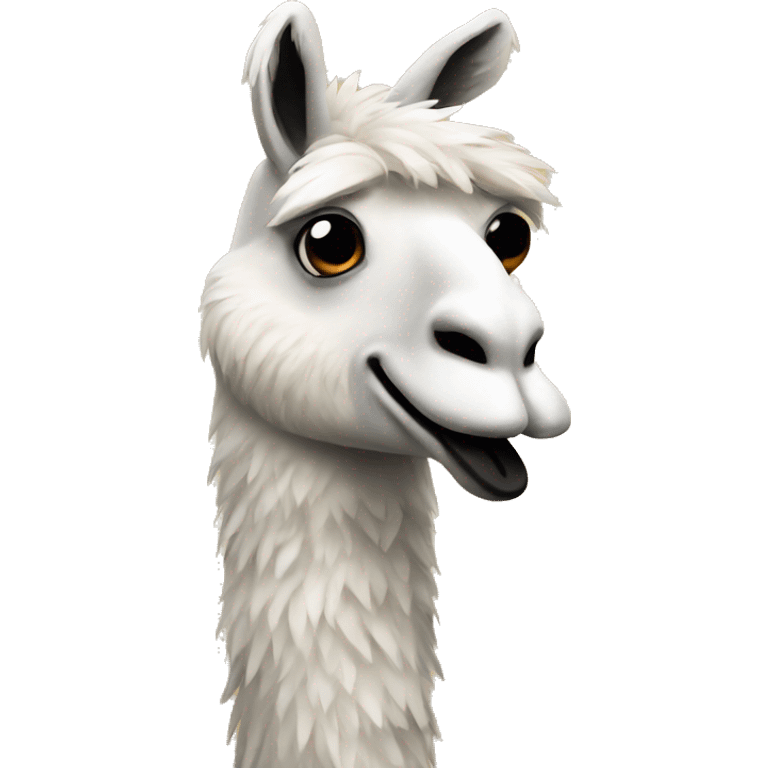 Goose llama emoji