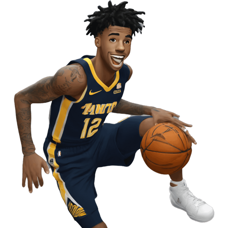 Ja morant qui dunk emoji