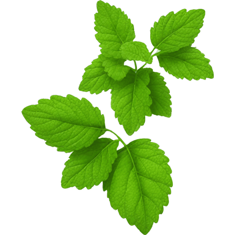 lemon balm emoji