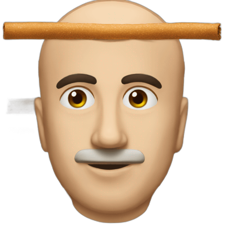 Zemmour with tabac emoji