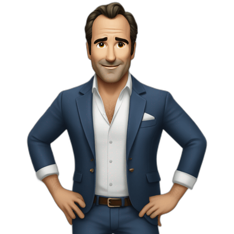 jean dujardin emoji