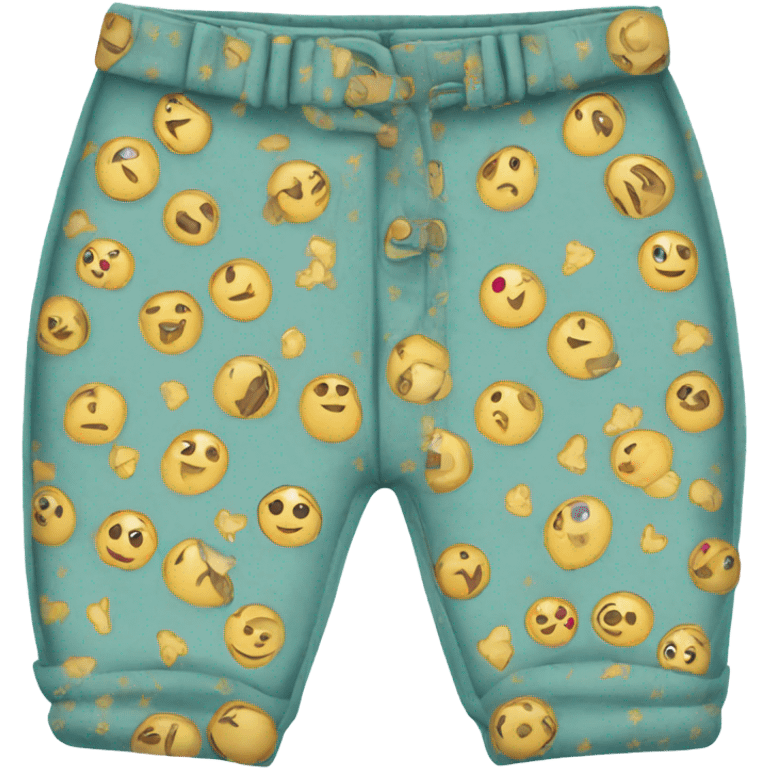 Thinking pants emoji