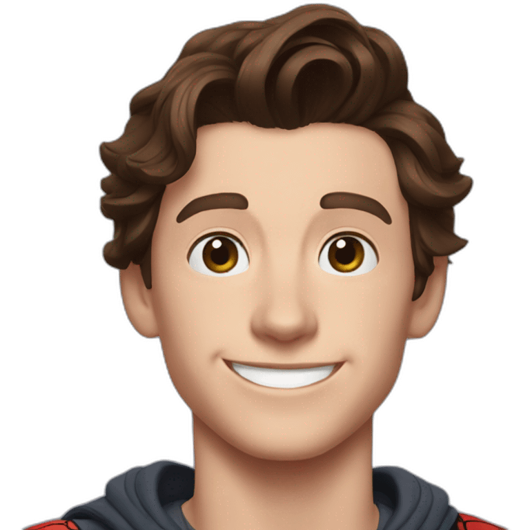 tom holland spiderman emoji