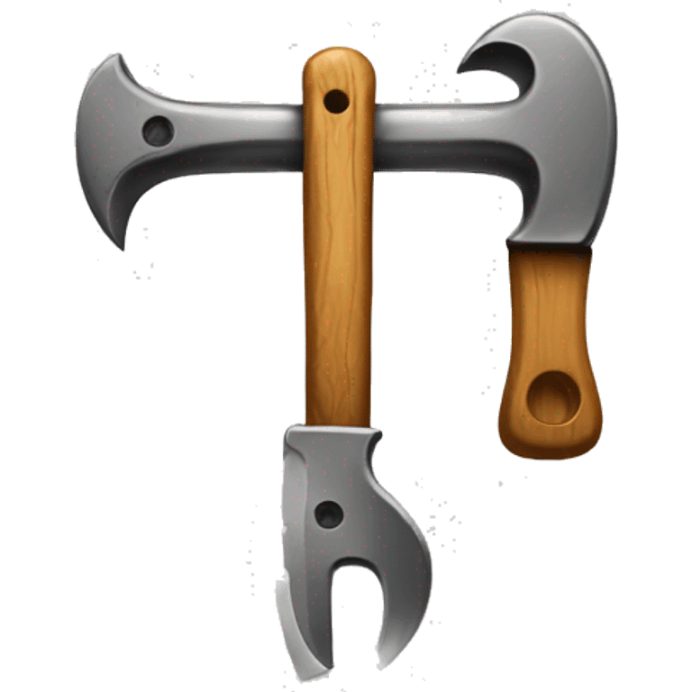 Tools with hangman emoji