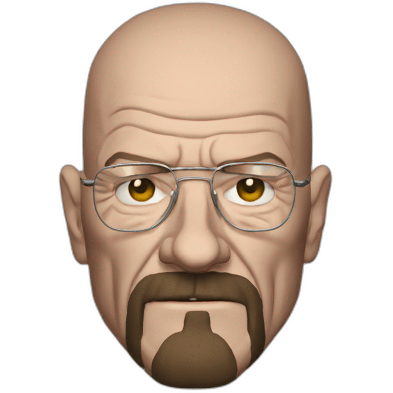 walter white pelado y llorando emoji