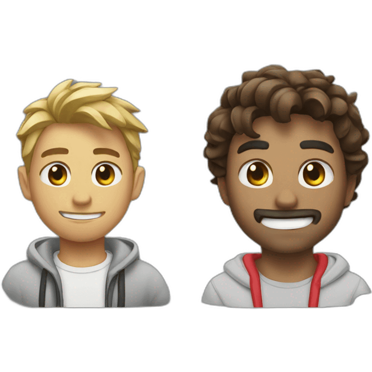 Gotaga and mr beast emoji