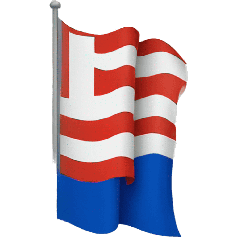 The flag of friesland emoji