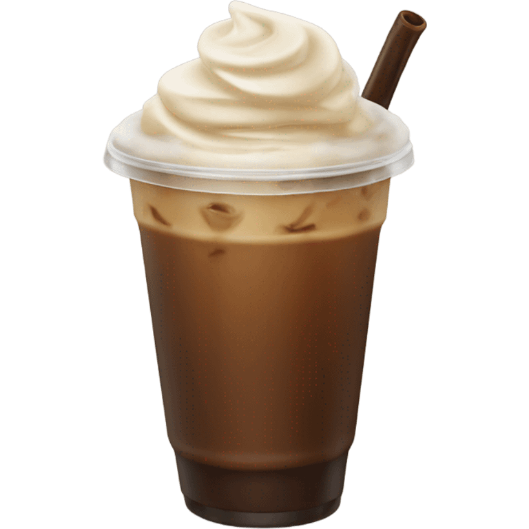 Iced coffee  emoji