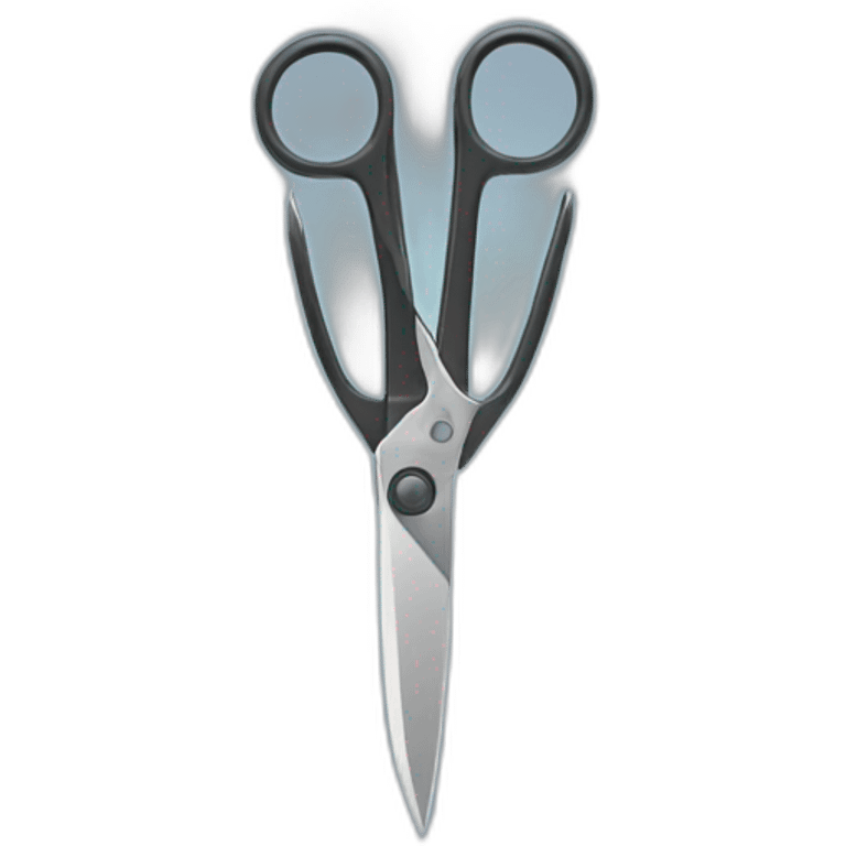 scissors with one blade emoji