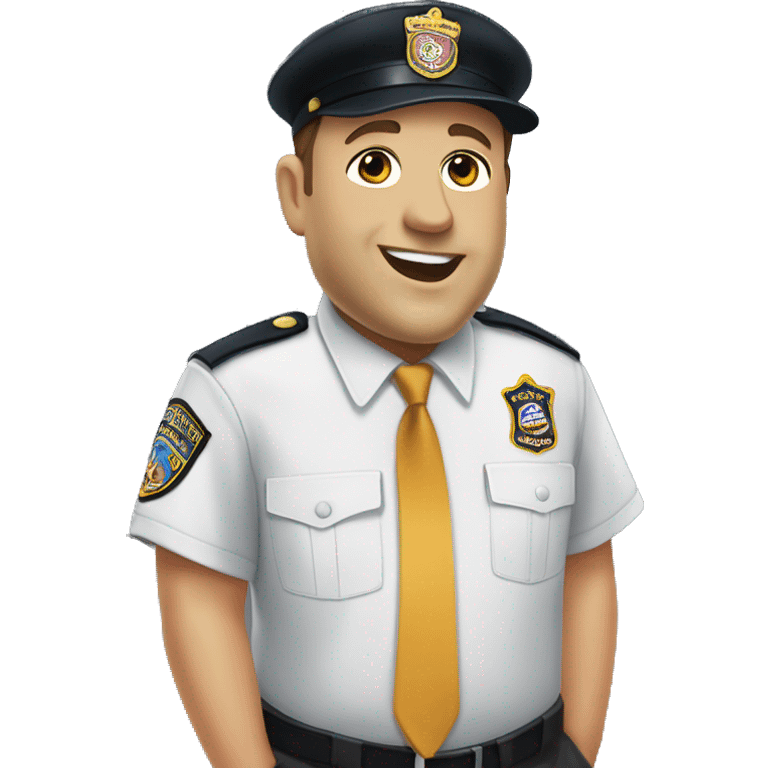 Kevin James King of Queens uniform IPS emoji