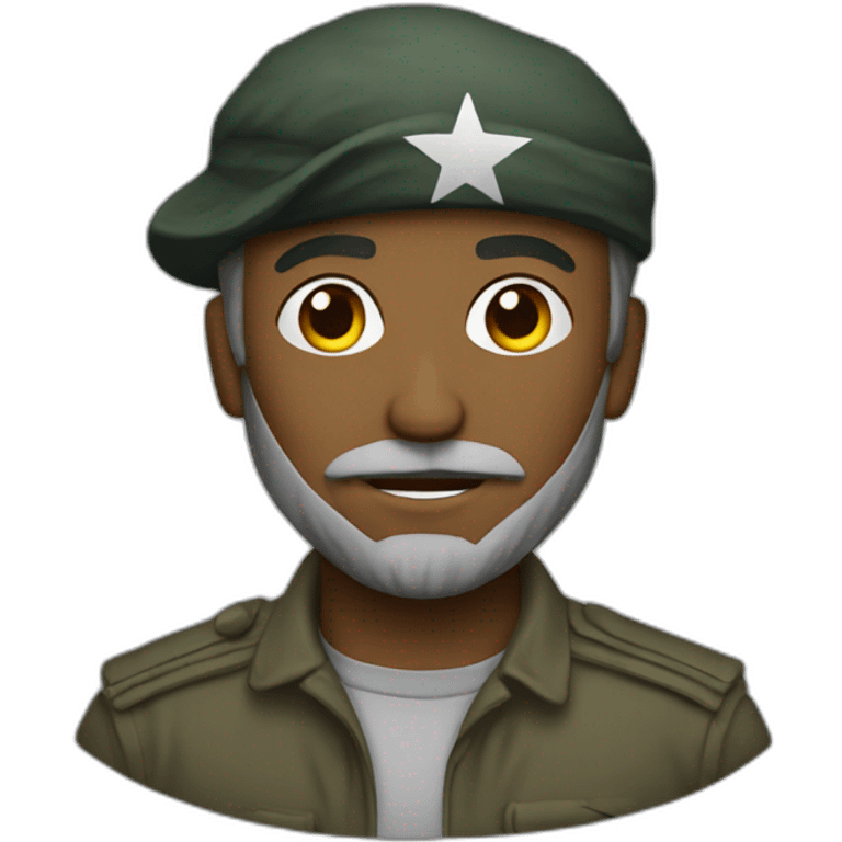 Freedom fighter emoji