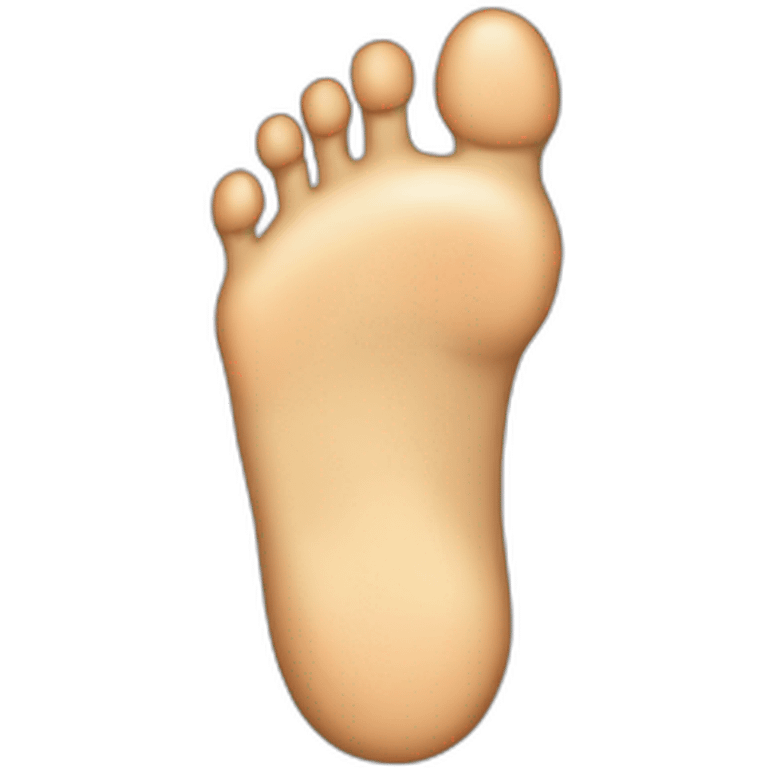 foot emoji