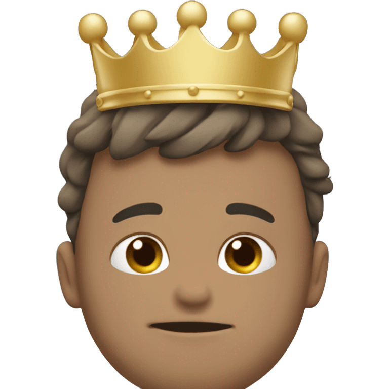 hug wit crown emoji