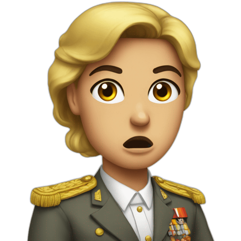 Sisi presented angry emoji