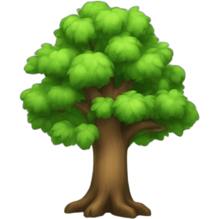 Forest tree  emoji