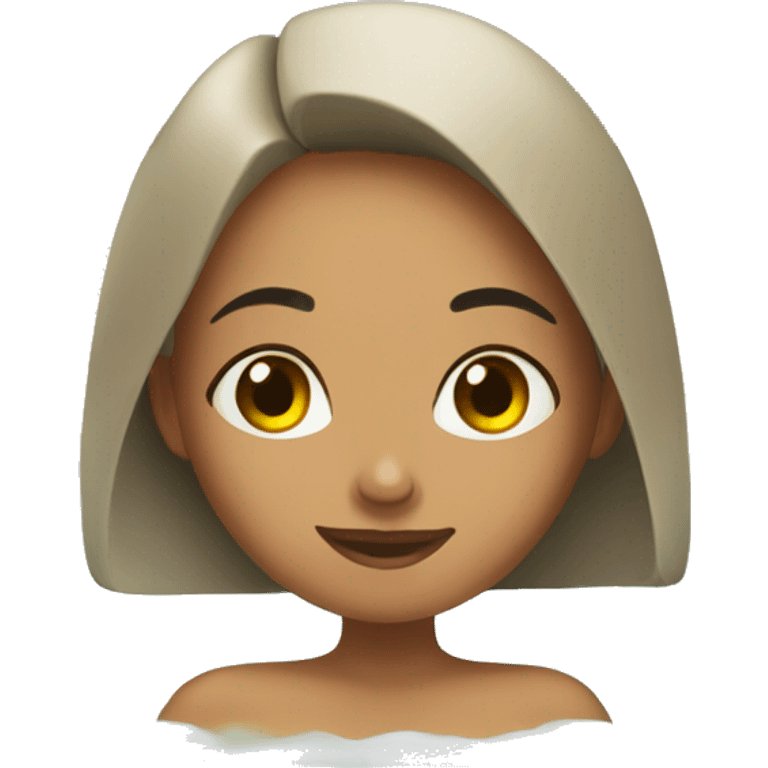 girl in spa emoji