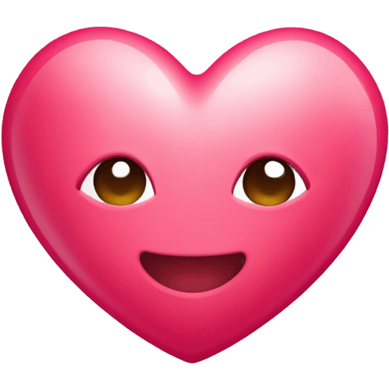 Super cute heart emoji