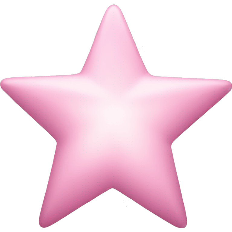 Light pink star emoji