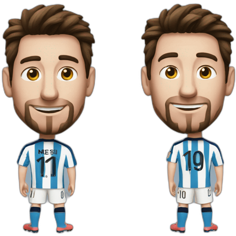 messi millonario emoji