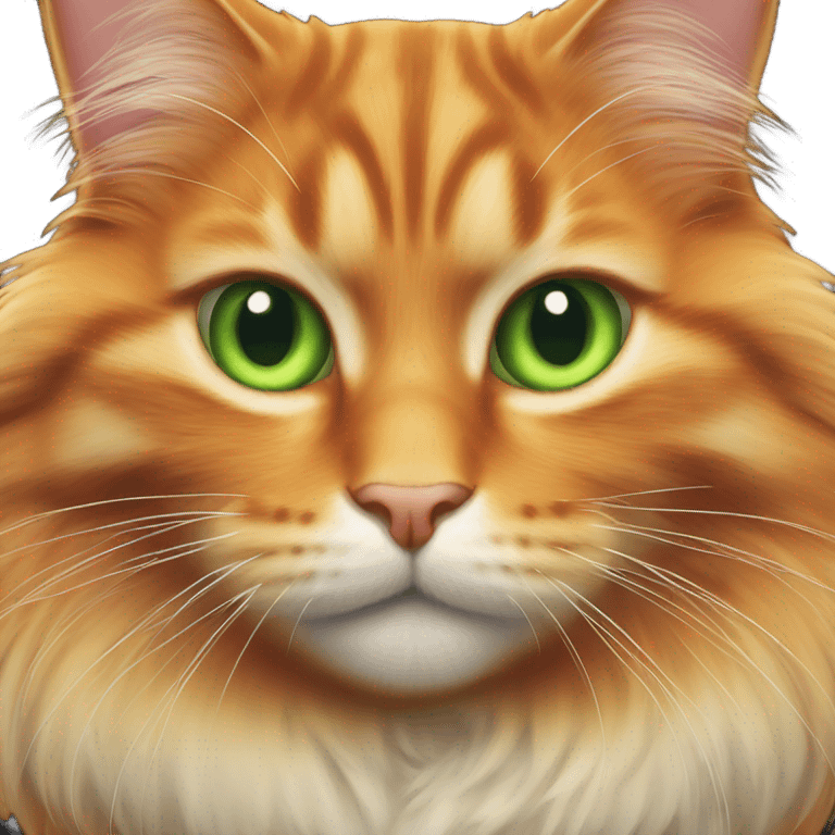 Orange cat emoji