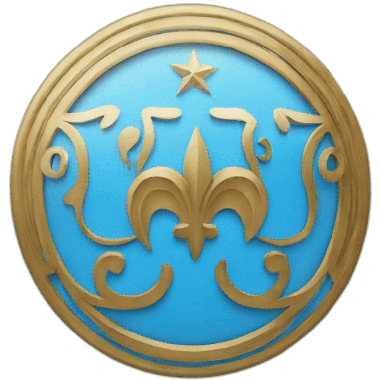 Olympique de Marseille logo emoji