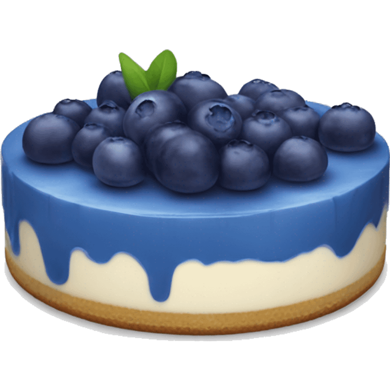 Blueberry Cheesecake  emoji