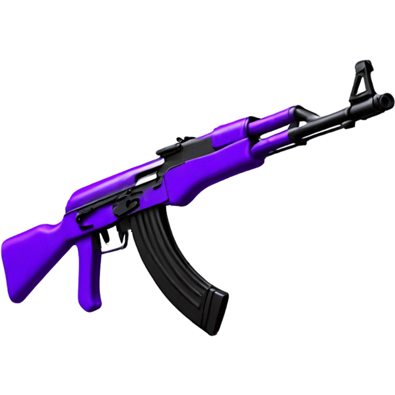 purple ak-47 emoji