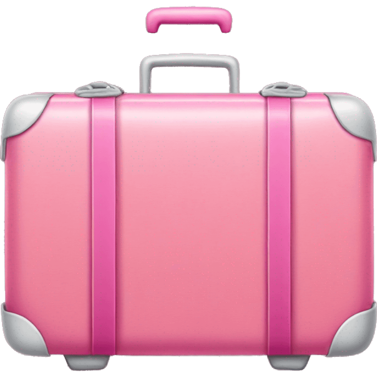 pink suitcase emoji