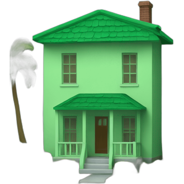 house box green emoji