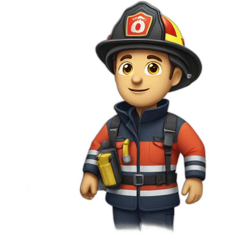 Firefighter truc switzerland emoji