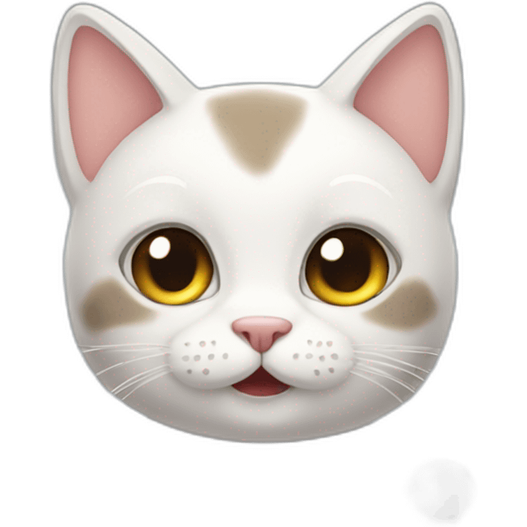 Bye cute cat emoji