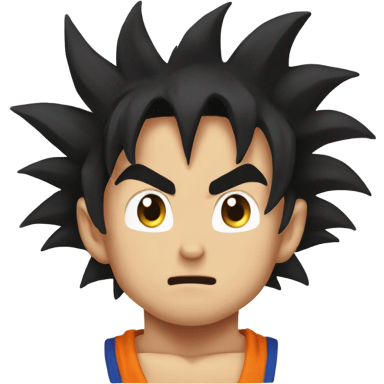 Goku Super Sayian emoji