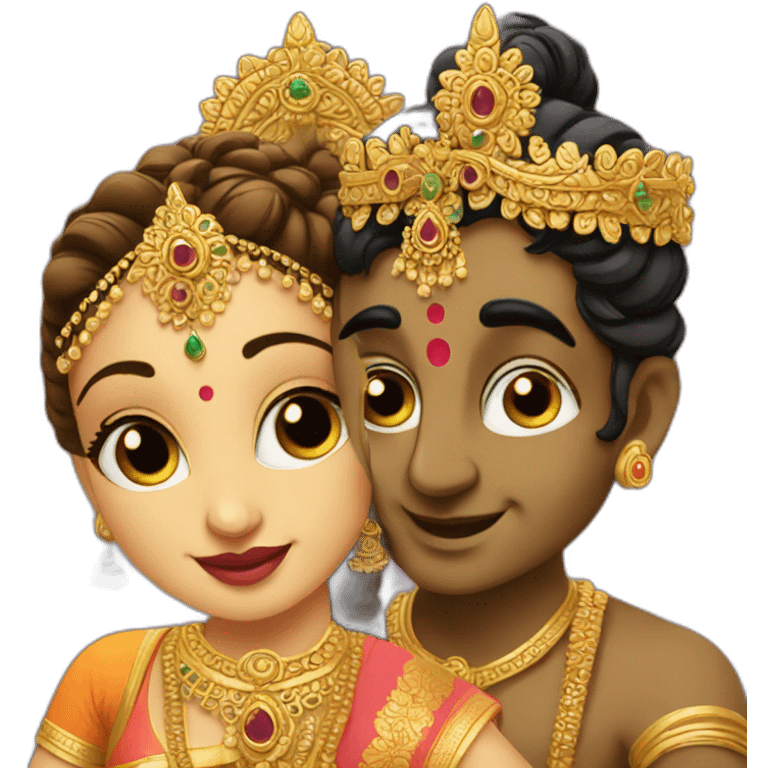 Radha Krishna  emoji