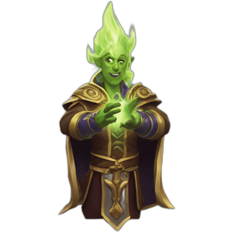 Warcraft priestcasting spell emoji