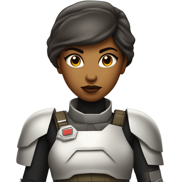 Star Wars soldier woman emoji