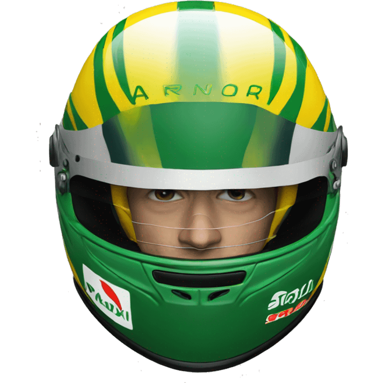 ayrton senna helmet emoji